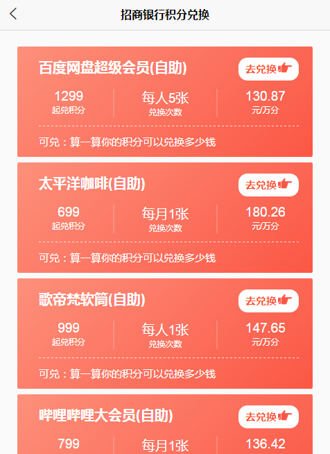 招行信用卡积分怎么兑换礼品卡券？如何将卡券回收变现？