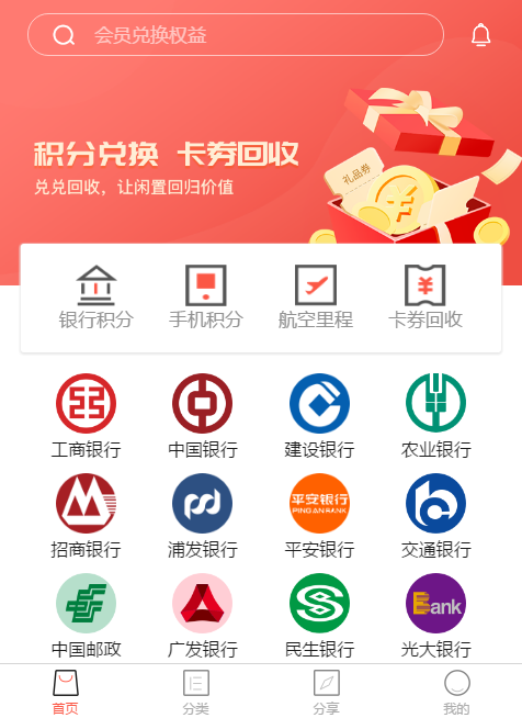 兑兑回收可以将信用卡积分兑换的礼品卡券变现吗？